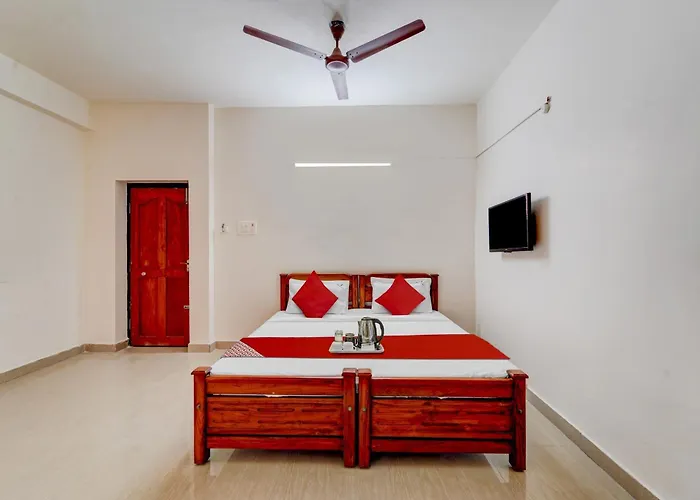 Hotel O Jayam Residency Tiruvottiyur Near Tiruvottriyur Theradi Metro Station