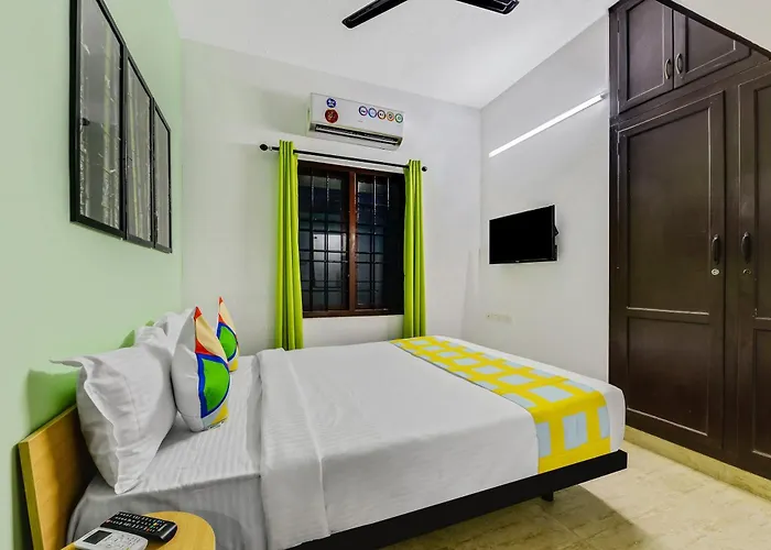 Hotel O Home G-Cloud Near Thirumangalam Metro Station