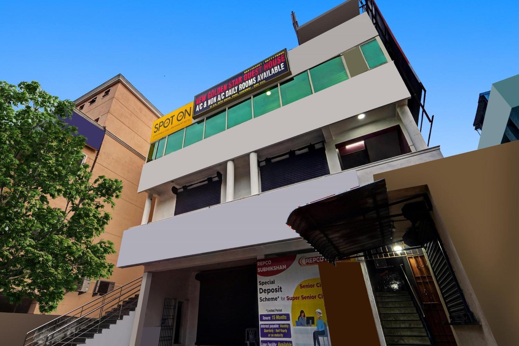 Spot On New Golden Star Near Thirumangalam Metro Station 3* Chennai